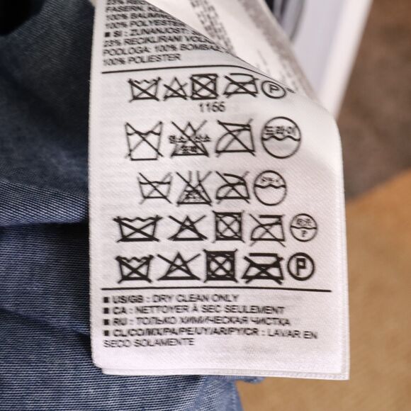 Gap Jacket Womens 4 Charcoal Gray Wool Blend Tweed Academy Blazer Lined Career - Picture 15 of 15